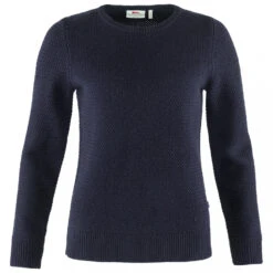 FJÄLLRÄVEN Women's Övik Structure Sweater - Merinopullover -Outdoor-Sportgeschäft fjaellraeven womens oevik structure sweater merinopullover 2
