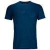 Ortovox 185 Merino Logo Spray Ts - Merinoshirt -Outdoor-Sportgeschäft ortovox 185 merino logo spray ts merinoshirt