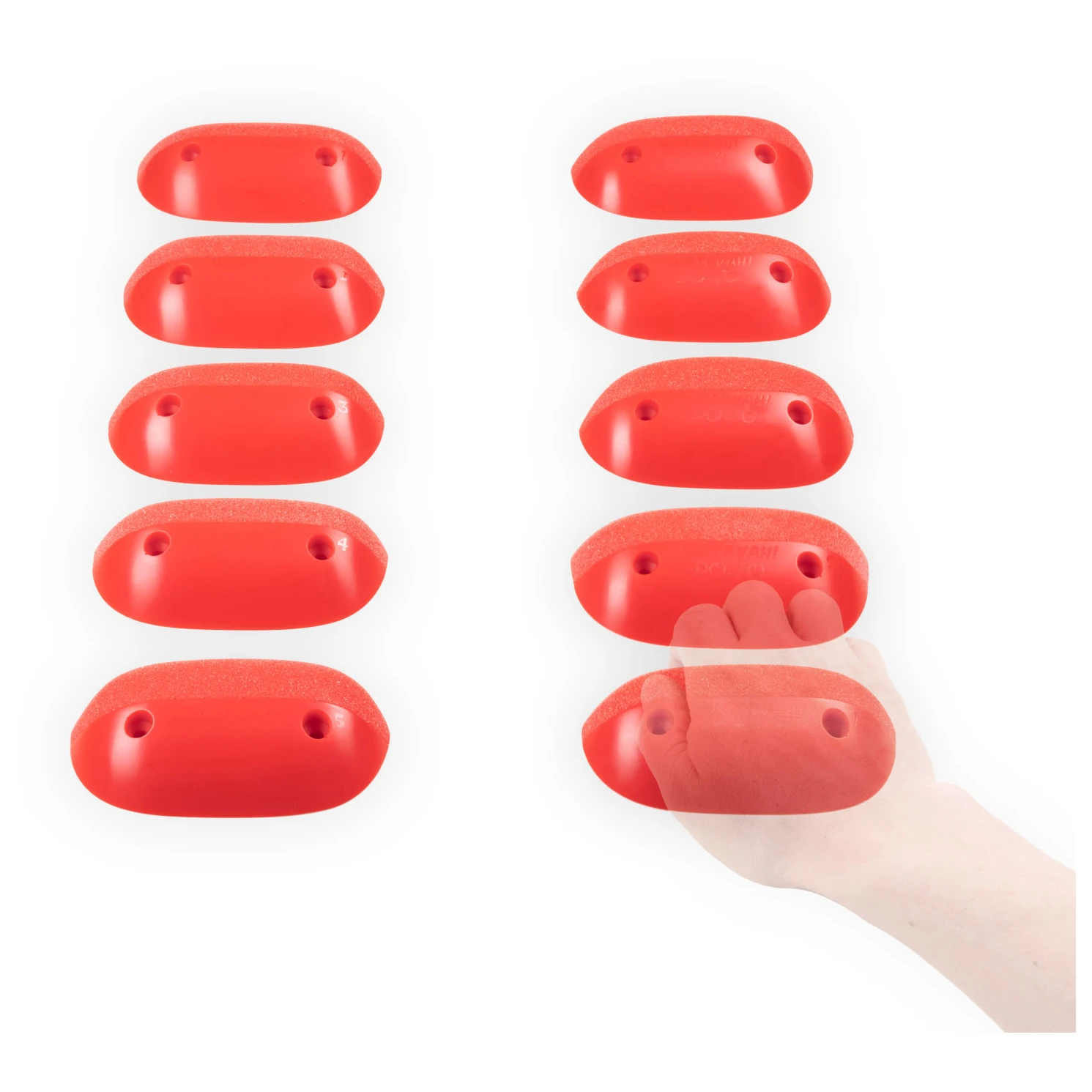 Dojo 2 - Klettergriffe 4 Dojo 2 - Klettergriffe – Bild 2